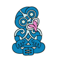 Green Hei Tiki - Tote Bag Design