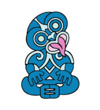 Green Hei Tiki - Kids Wee Tee Design