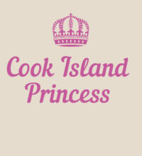 Cook Island Princess - Heavy Duty Canvas Tote Bag Design