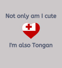 Cute and Tongan - Womens Supply Hood Design