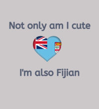 Cute and Fijian - Womens Maple Tee Design