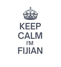 Keep Calm I'm Fijian - Kids Longsleeve Tee Design