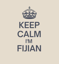 Keep Calm I'm Fijian - Heavy Duty Canvas Tote Bag Design