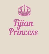 Fijian Princess - Heavy Duty Canvas Tote Bag Design