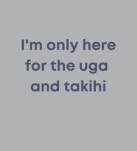 I'm only here for the uga. - Kids Supply Hoodie Design
