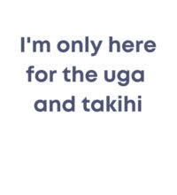 I'm only here for the uga. - Kids Youth T shirt Design