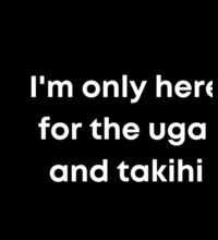 I'm only here for the uga. - Womens Supply Hood Design