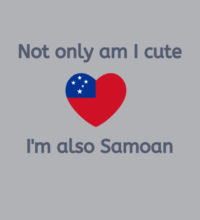 Cute and Samoan - Kids Supply Hoodie Design