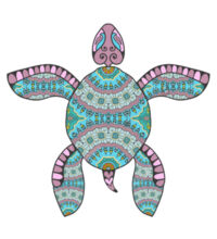 Turquoise Turtle - Cushion cover Design