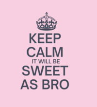 Keep Calm Sweet As - Kids Wee Tee Design