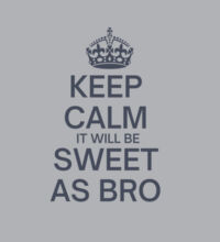 Keep Calm Sweet As - Mens Premium Crew Design