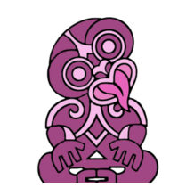 Purple Hei Tki - Mug Design