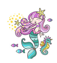 Mermaid Love - Mug Design