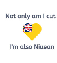 Cute and Niuean - Mug Design