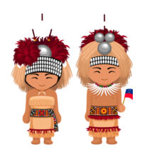 Samoan children - Mug Design