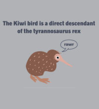 Kiwi Tyrannosarus Rex - Kids Supply Crew Design