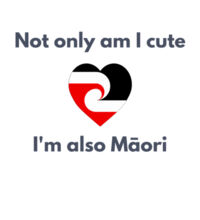 Cute and Maori - Mens Staple T shirt Design