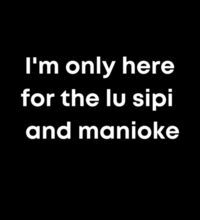 I'm only here for the lu sipi - Kids Supply Hoodie Design