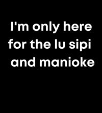 I'm only here for the lu sipi - Mens Lowdown Singlet Design