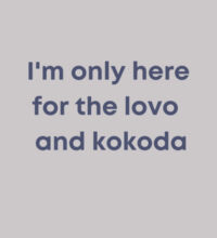 Only here for the lovo - Womens Premium Hood Design