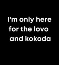 Only here for the lovo - Tote Bag Design