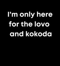 Only here for the lovo - Kids Wee Tee Design