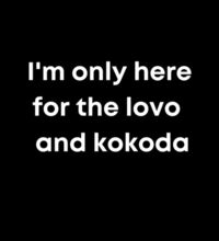 Only here for the lovo - Womens Premium Hood Design