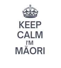 Calm and Maori - Kids Longsleeve Tee Design