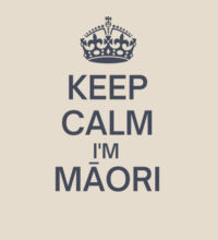 Calm and Maori - Heavy Duty Canvas Tote Bag Design