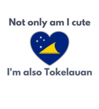 Cute and Tokelauan - Kids Longsleeve Tee Design