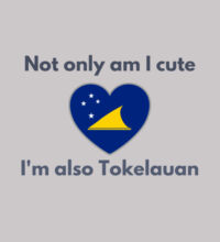 Cute and Tokelauan - Womens Premium Hood Design