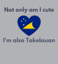 Cute and Tokelauan - Womens Premium Crew Design