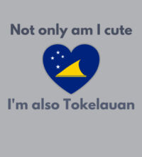 Cute and Tokelauan - Mens Premium Crew Design