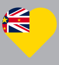 My heart is Niuean - Kids Longsleeve Tee Design