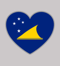 Tokelau Heart  - Womens Premium Hood Design