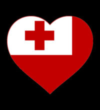 Tongan Heart - Womens Premium Crew Design