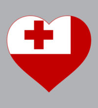 Tongan Heart - Kids Supply Crew Design