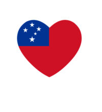 Samoan Heart - Mens General Long Sleeve Tee Design