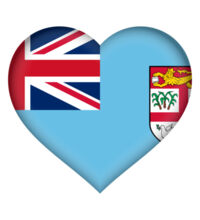 Fiji Heart - Kids Wee Tee Design