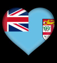 Fiji Heart - Mens Premium Crew Design
