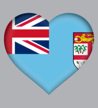 Fiji Heart - Kids Supply Crew Design