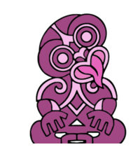 Purple Hei Tki - Mug Design