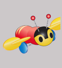 Kiwi Buzzy Bee - Womens Premium Hood Design