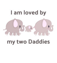 My Two Dads - Kids Longsleeve Tee Design