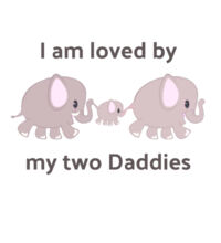 My Two Dads - Kids Wee Tee Design