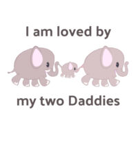 My Two Dads - Mini-Me One-Piece Design