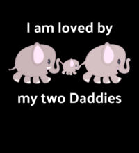 My Two Dads - Kids Longsleeve Tee Design