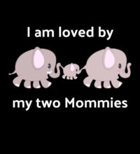 My Two Moms - Kids Wee Tee Design