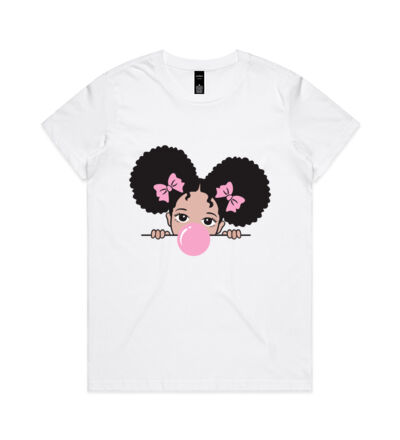 Bubble Girl - Womens Maple Tee Thumbnail