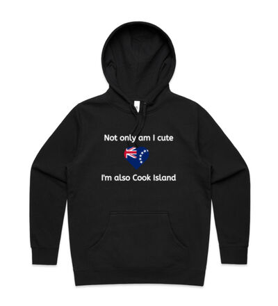 Cute and Cook Island - Womens Stencil Hood Thumbnail